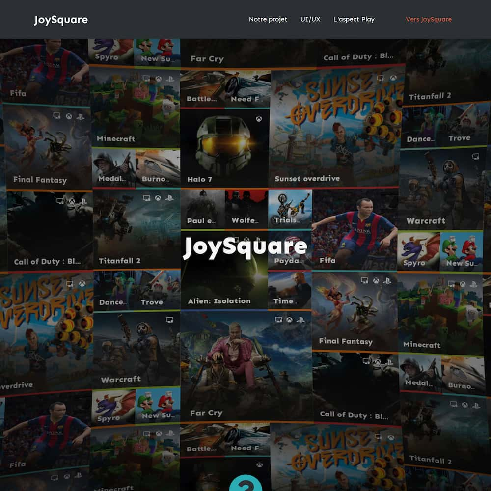 Projet Data-play Joysquare