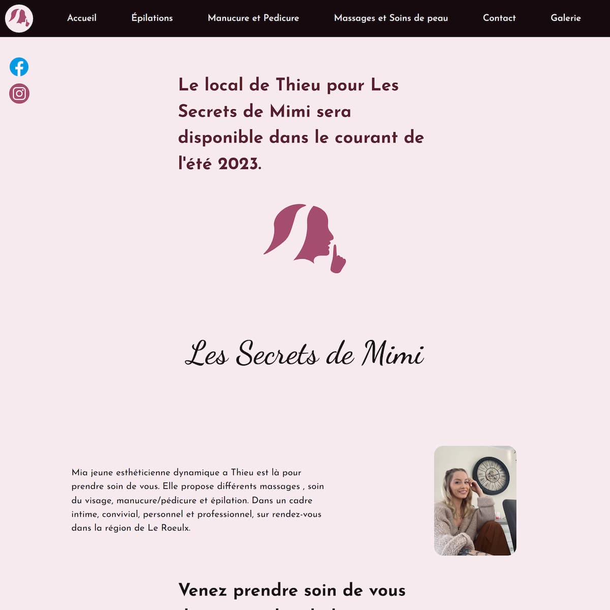 Projet de fin d'étude Les Secrets de Mimi